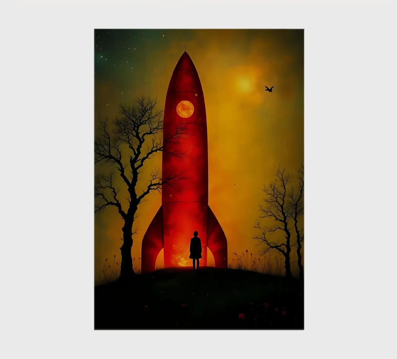 Rocket_1 notebook by Fantasie & Mystikwelten by LK