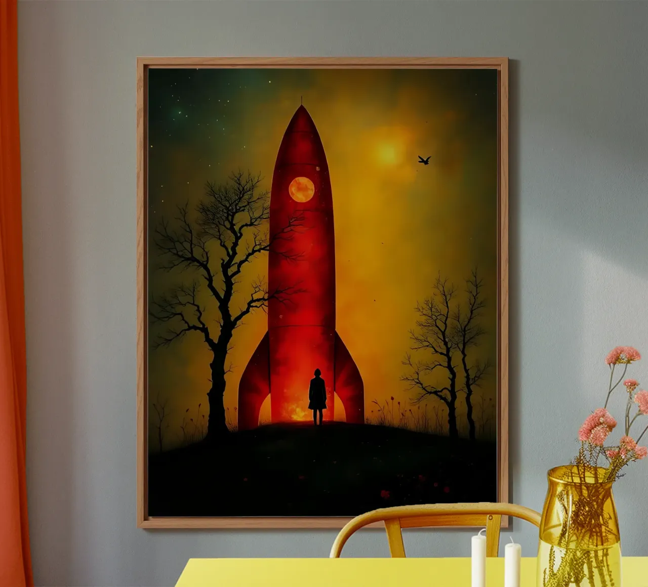 Razzo_1 alluminio dibond da Fantasie & Mystikwelten by LK