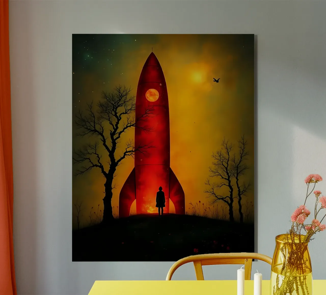 Razzo_1 alluminio dibond da Fantasie & Mystikwelten by LK