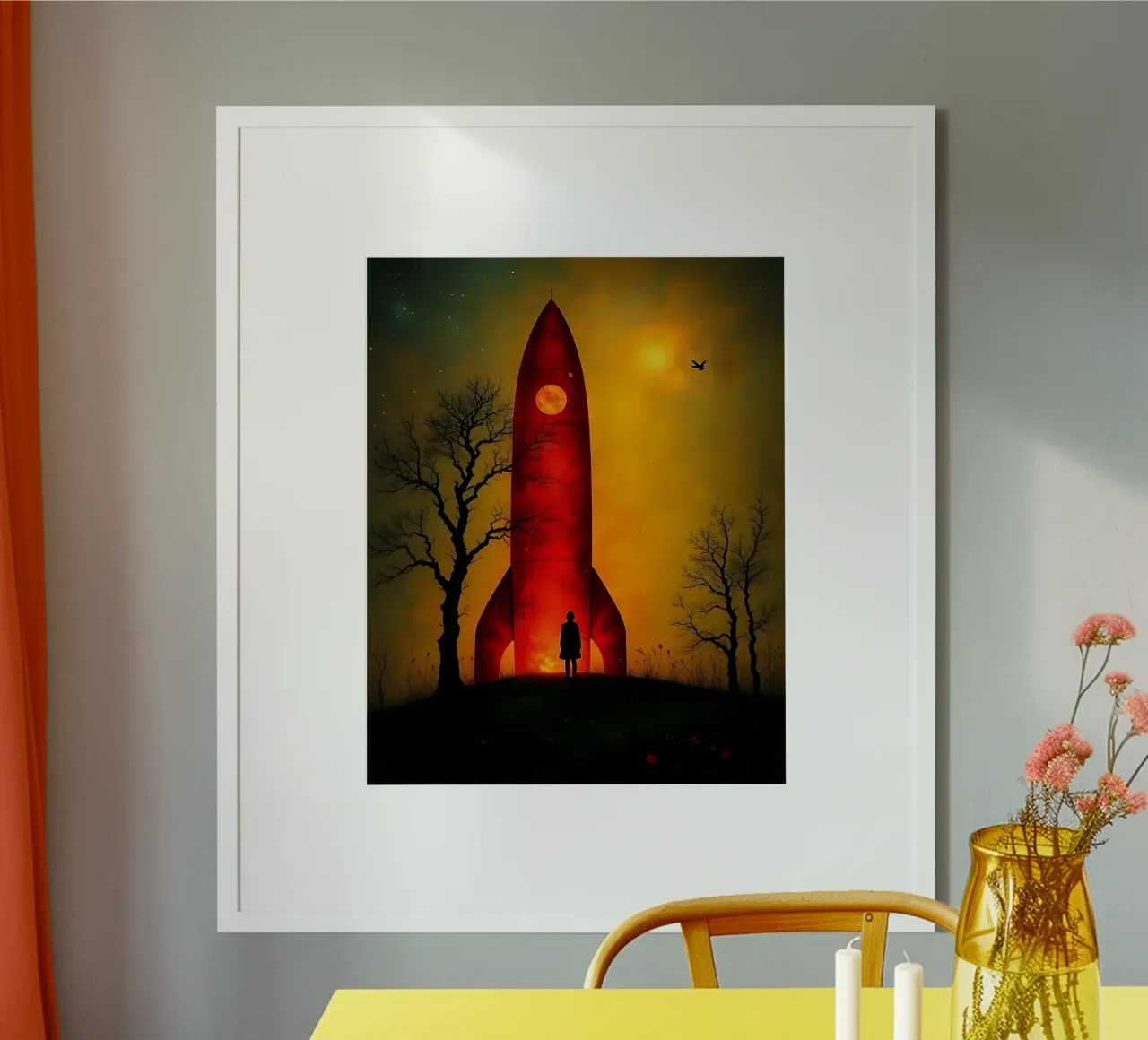 Rocket_1 poster by Fantasie & Mystikwelten by LK