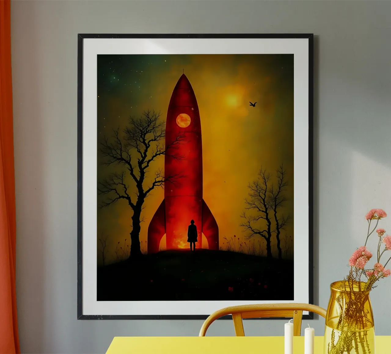 Rocket_1 poster by Fantasie & Mystikwelten by LK