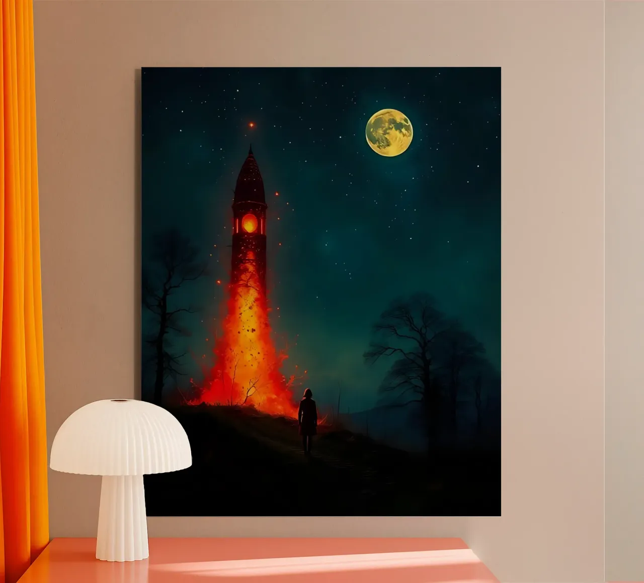 Razzo_3 alluminio dibond da Fantasie & Mystikwelten by LK