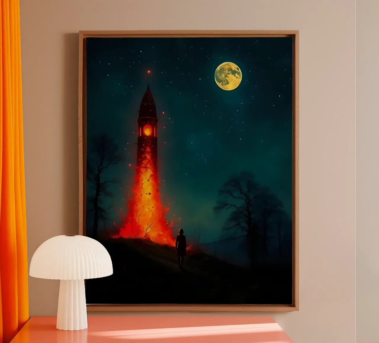 Rocket_3 canvas by Fantasie & Mystikwelten by LK