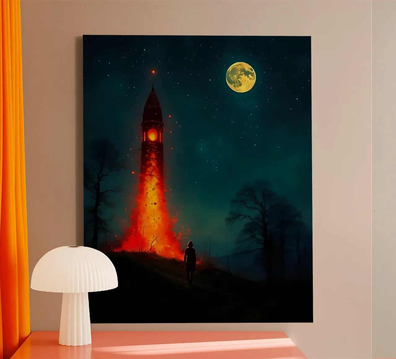 Rocket_3 canvas by Fantasie & Mystikwelten by LK