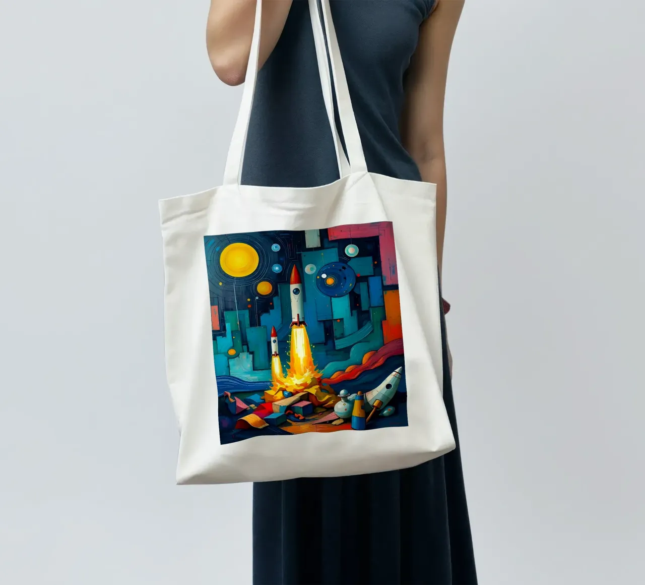 Razzi_1 borsa in juta da Fantasie & Mystikwelten by LK