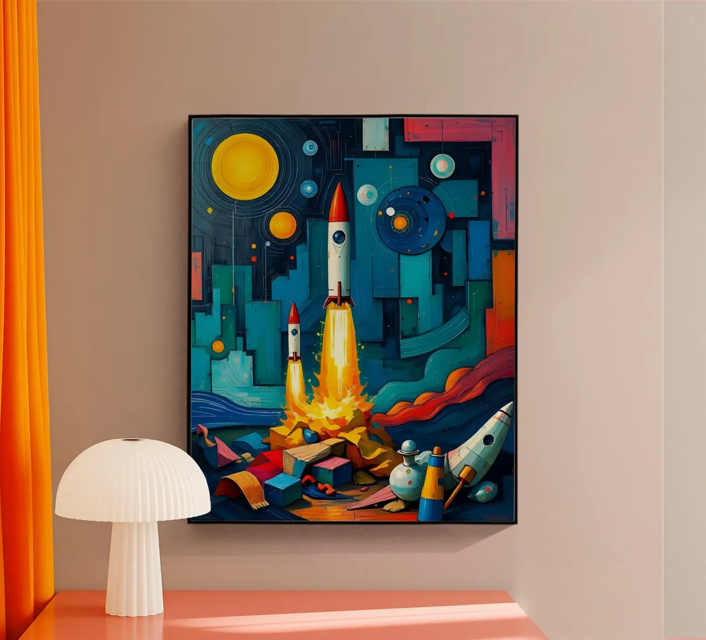 Fusées_1 plexiglas de Fantasie & Mystikwelten by LK