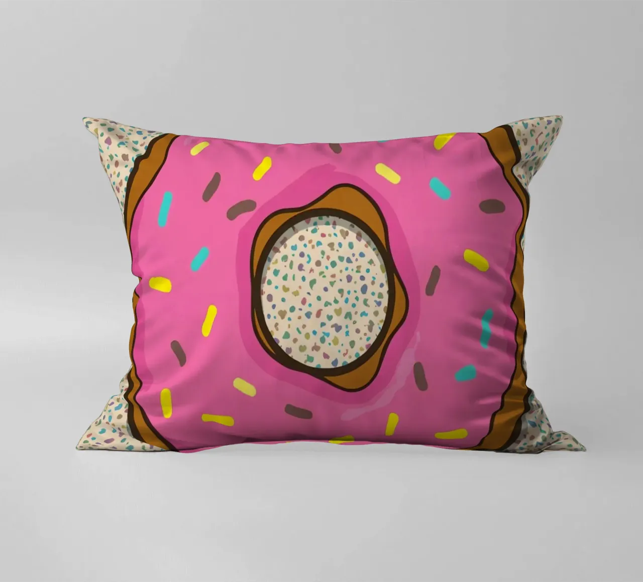 Non preoccupatevi di essere felici cuscino da DesignDoodle