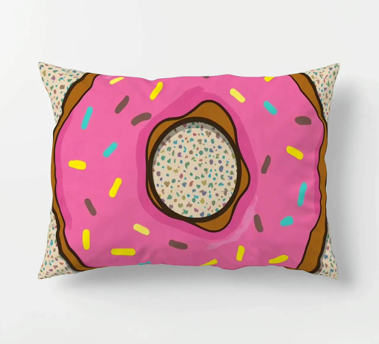 Non preoccupatevi di essere felici cuscino da DesignDoodle