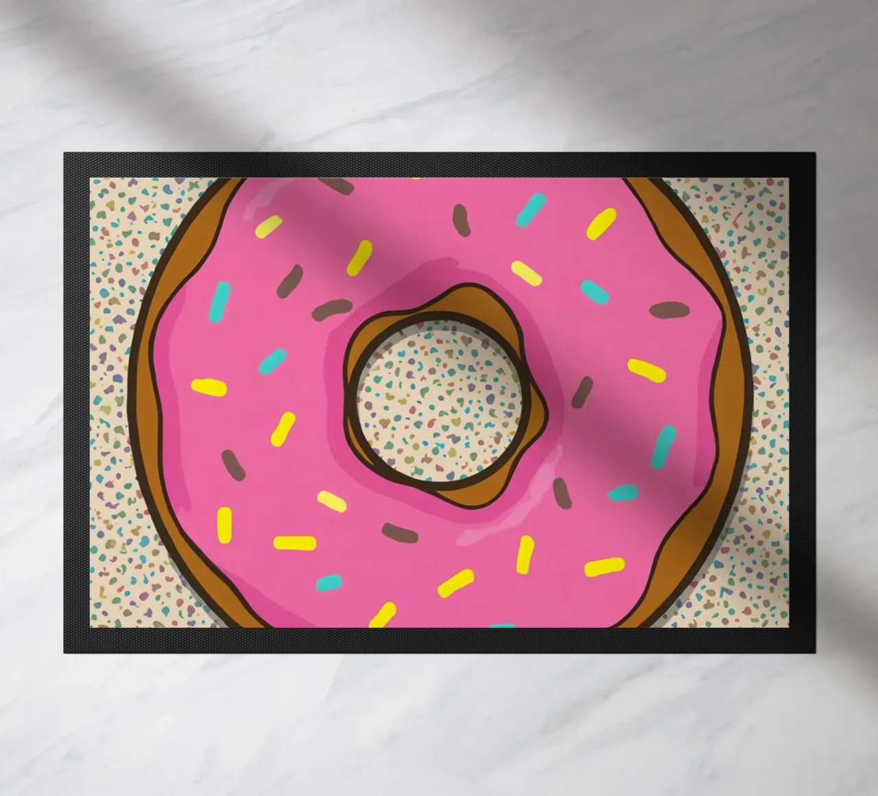 Non preoccupatevi di essere felici zerbino da DesignDoodle