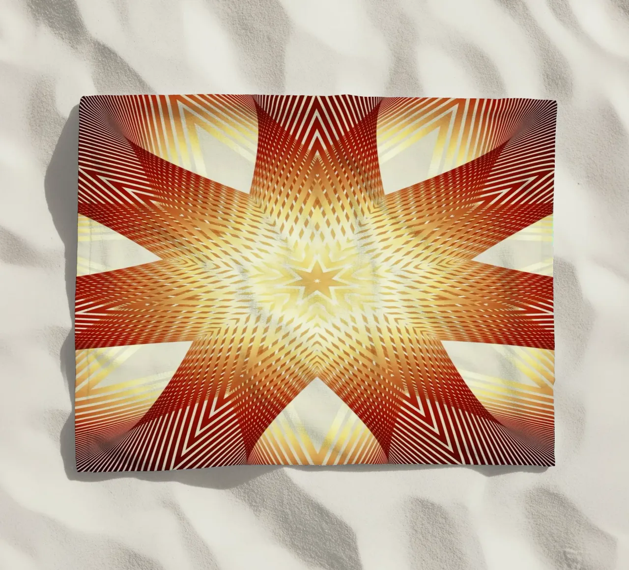 Ignition beach towel by Angelo Cerantola