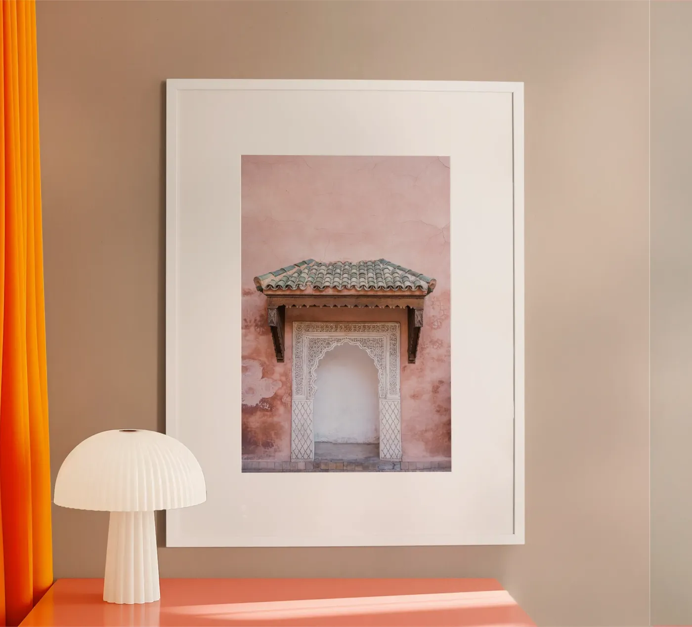 Pink poster van photolovers