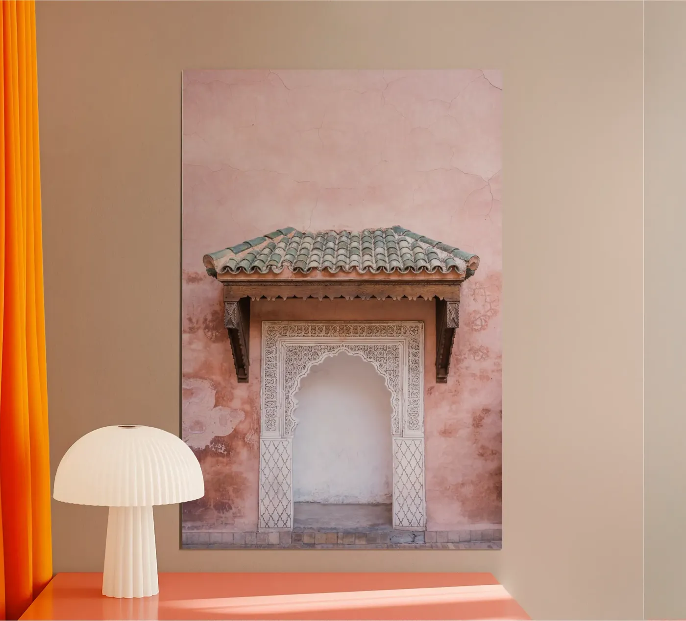 Pink poster van photolovers