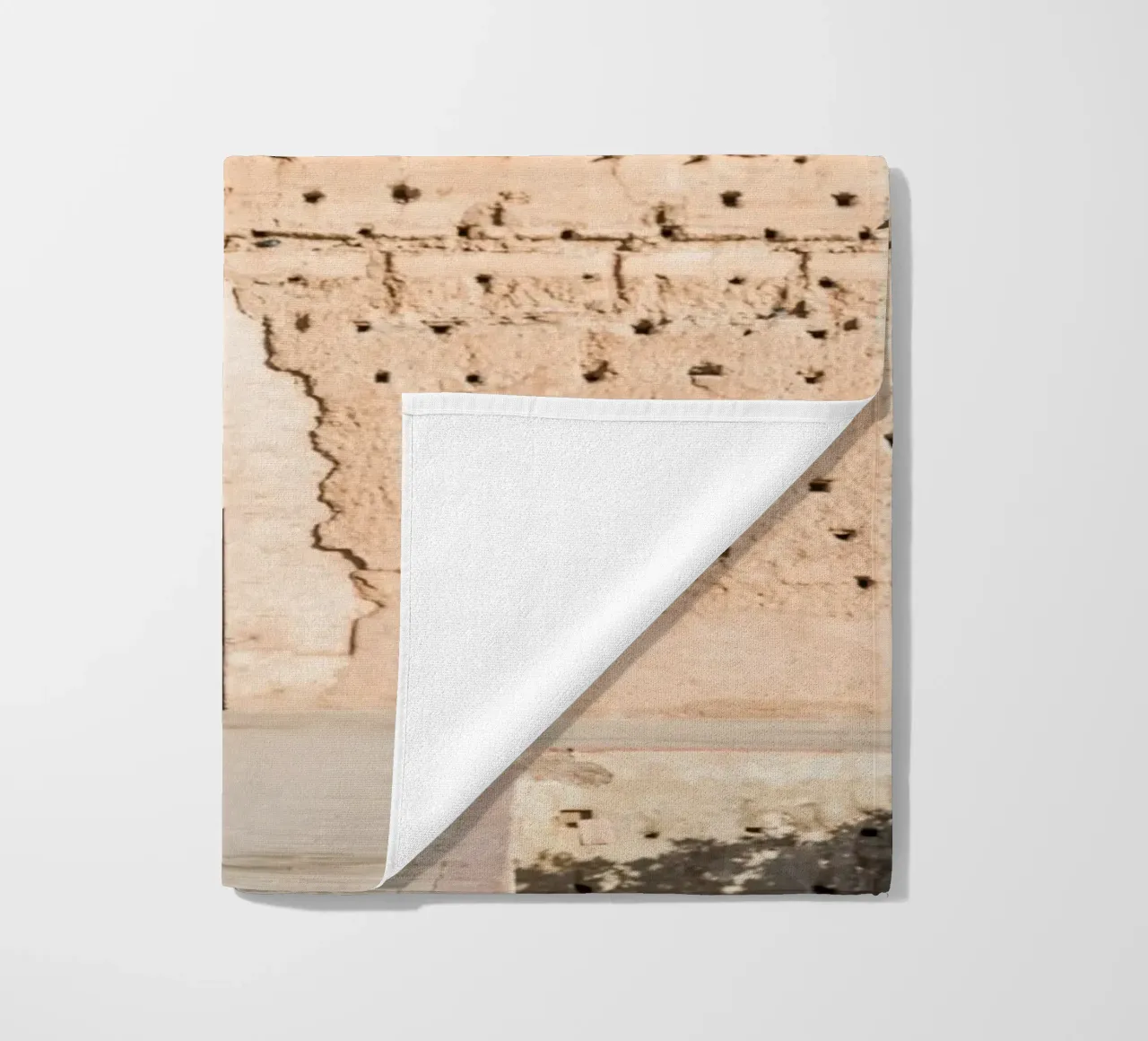 Stork and a palm tree telo mare da photolovers