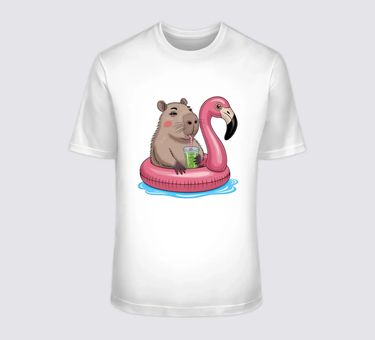 Capy & Bara mit Flamingo t-shirt da Capy & Bara