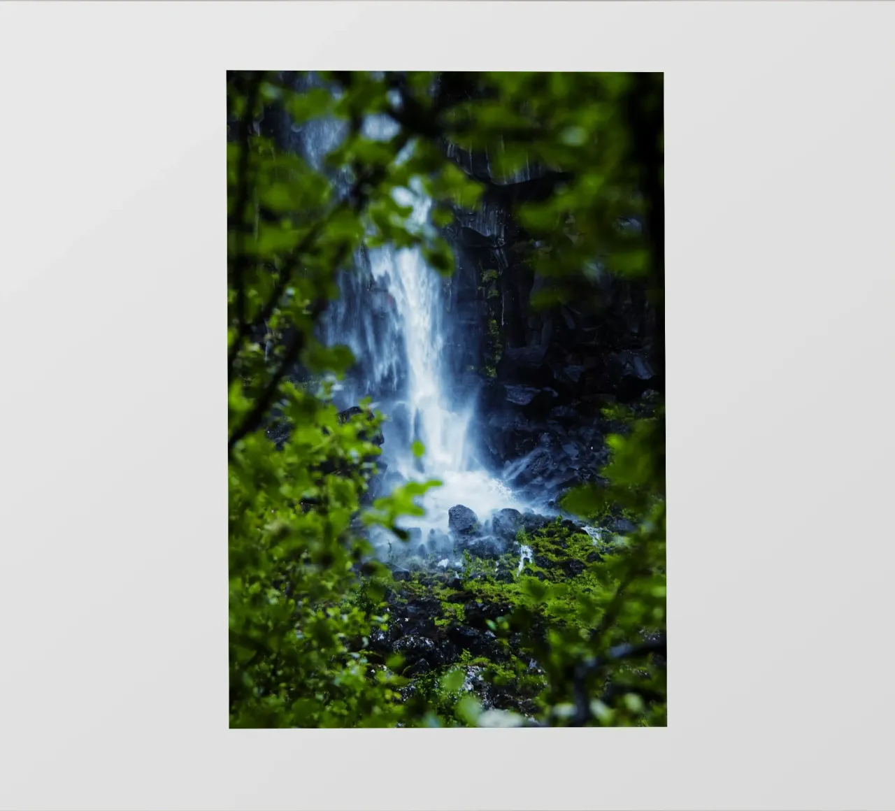 Window to the waterfall telo in pvc da Fjöllart