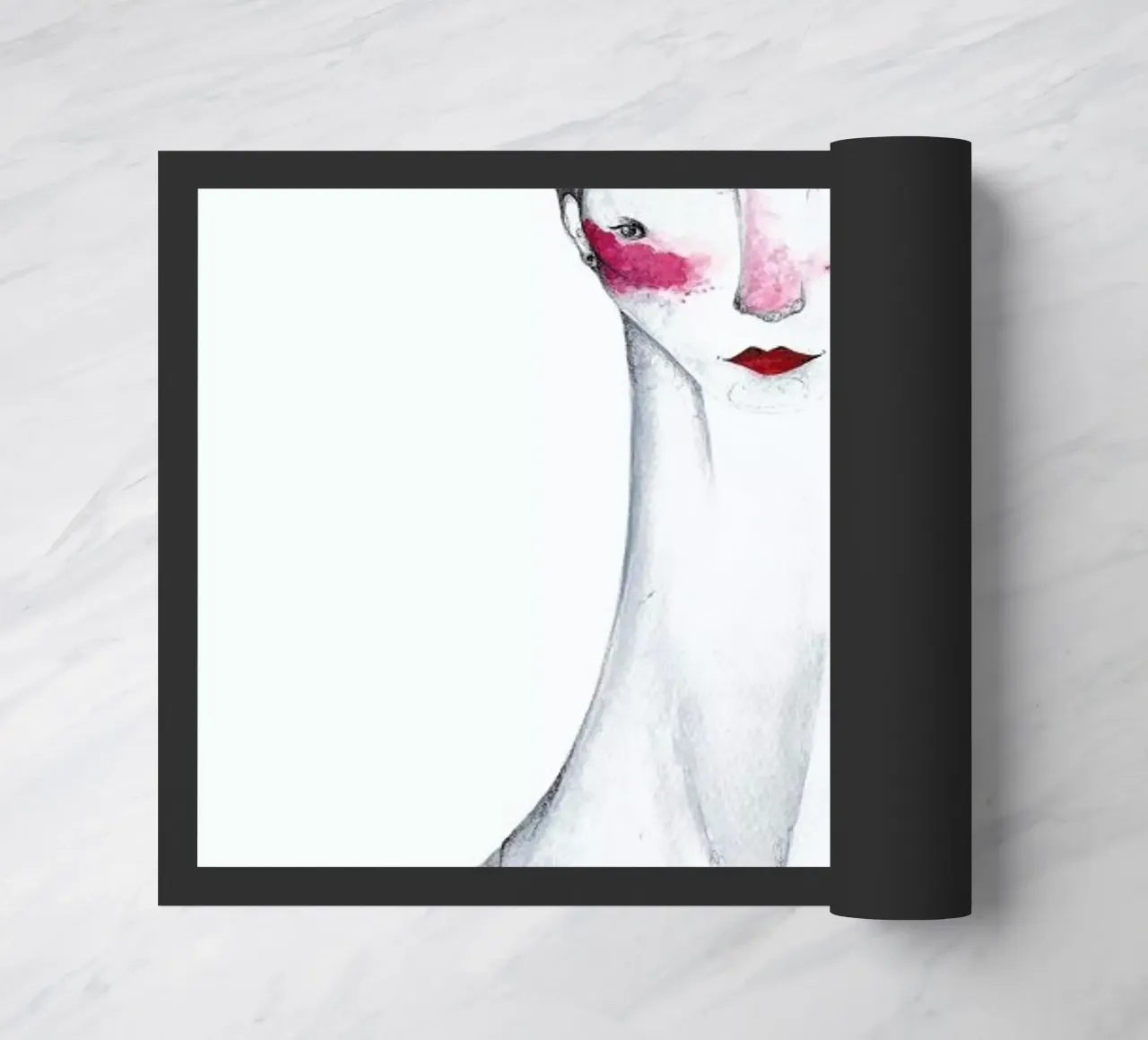 Pina Bausch doormat by Marina Guiu