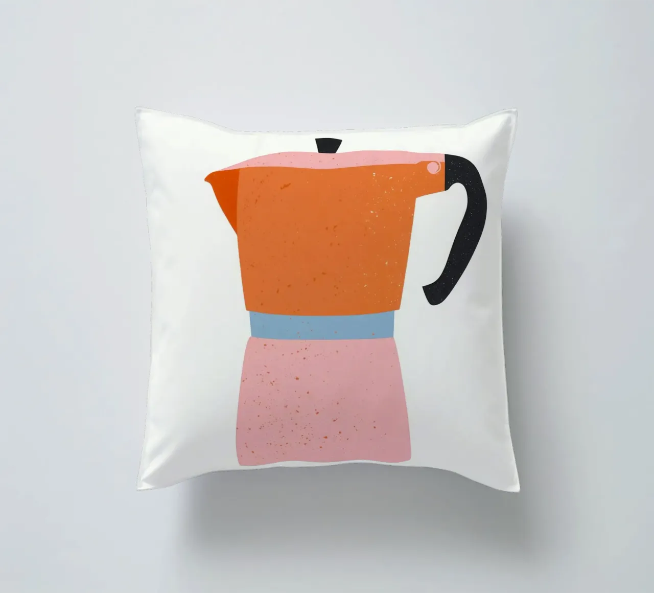 Espresso Express | Rosa Pop Art cuscino da Autofocus