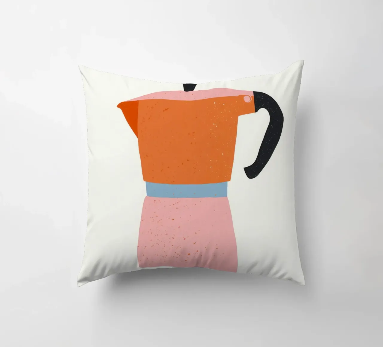 Espresso Express | Rosa Pop Art cuscino da Autofocus