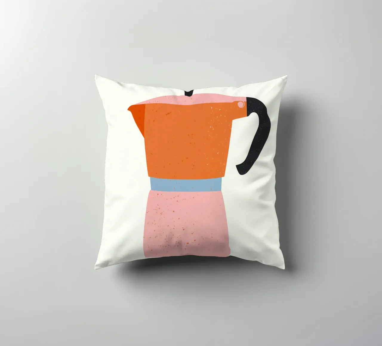 Espresso Express | Rosa Pop Art cuscino da Autofocus