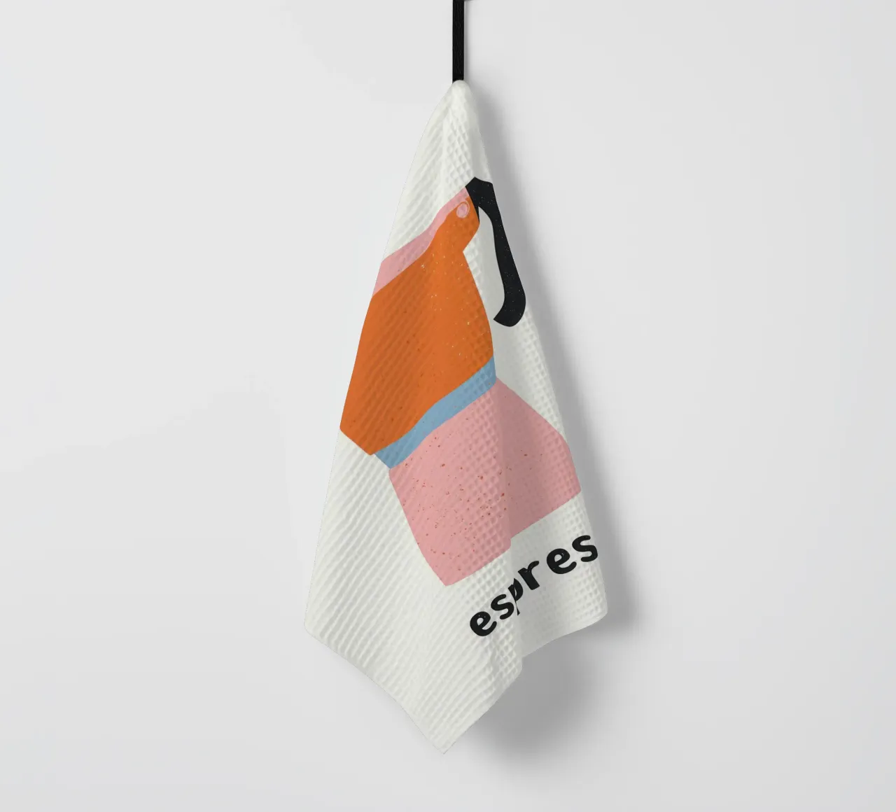 Espresso Express | Rosa Pop Art canovaccio da cucina da Autofocus