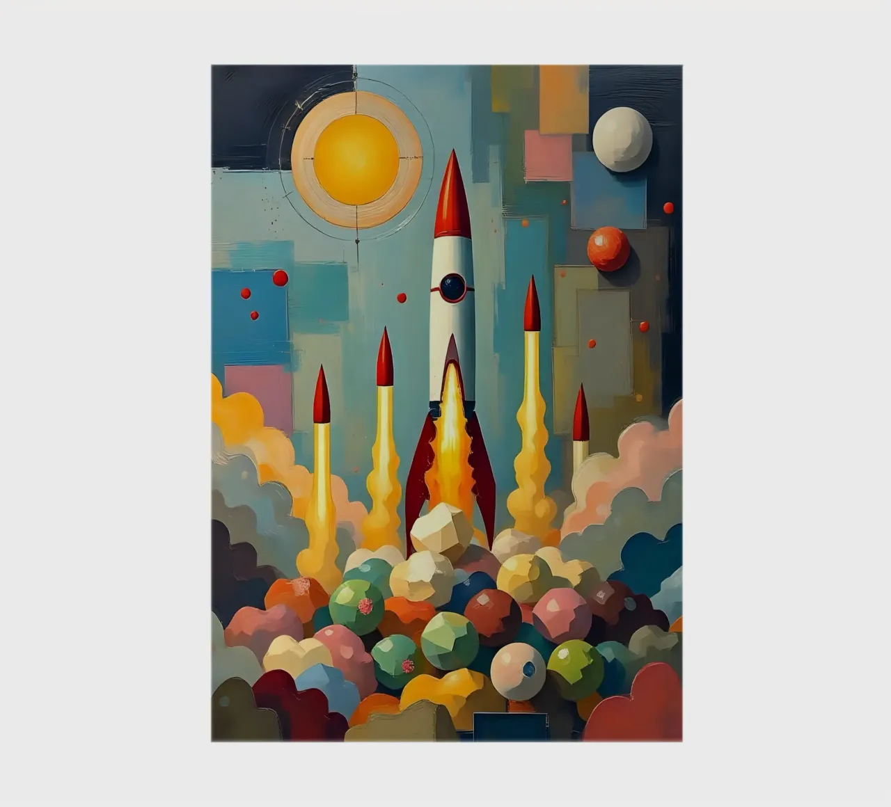 Rockets_2 notebook by Fantasie & Mystikwelten by LK
