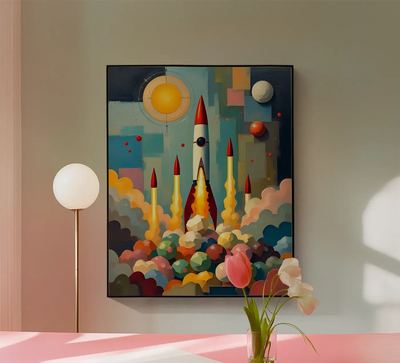 Rockets_2 Acryl-Glas von Fantasie & Mystikwelten by LK