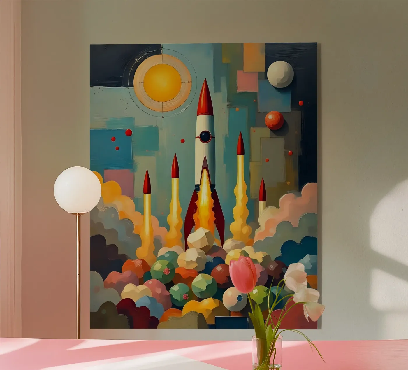 Rockets_2 Acryl-Glas von Fantasie & Mystikwelten by LK