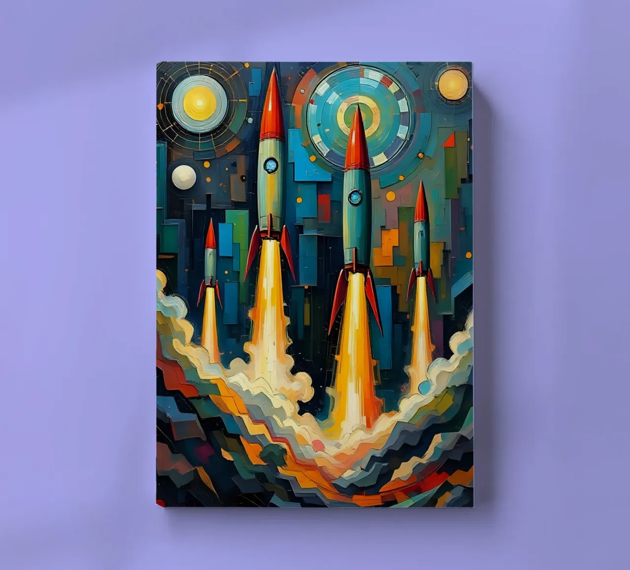 Rockets_3 notebook by Fantasie & Mystikwelten by LK