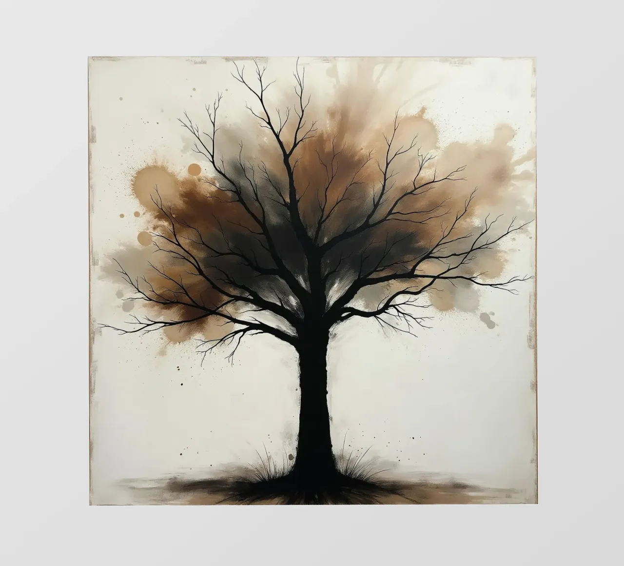 Albero, marrone_2 telo in pvc da Farb- und Blütenzauber by LK