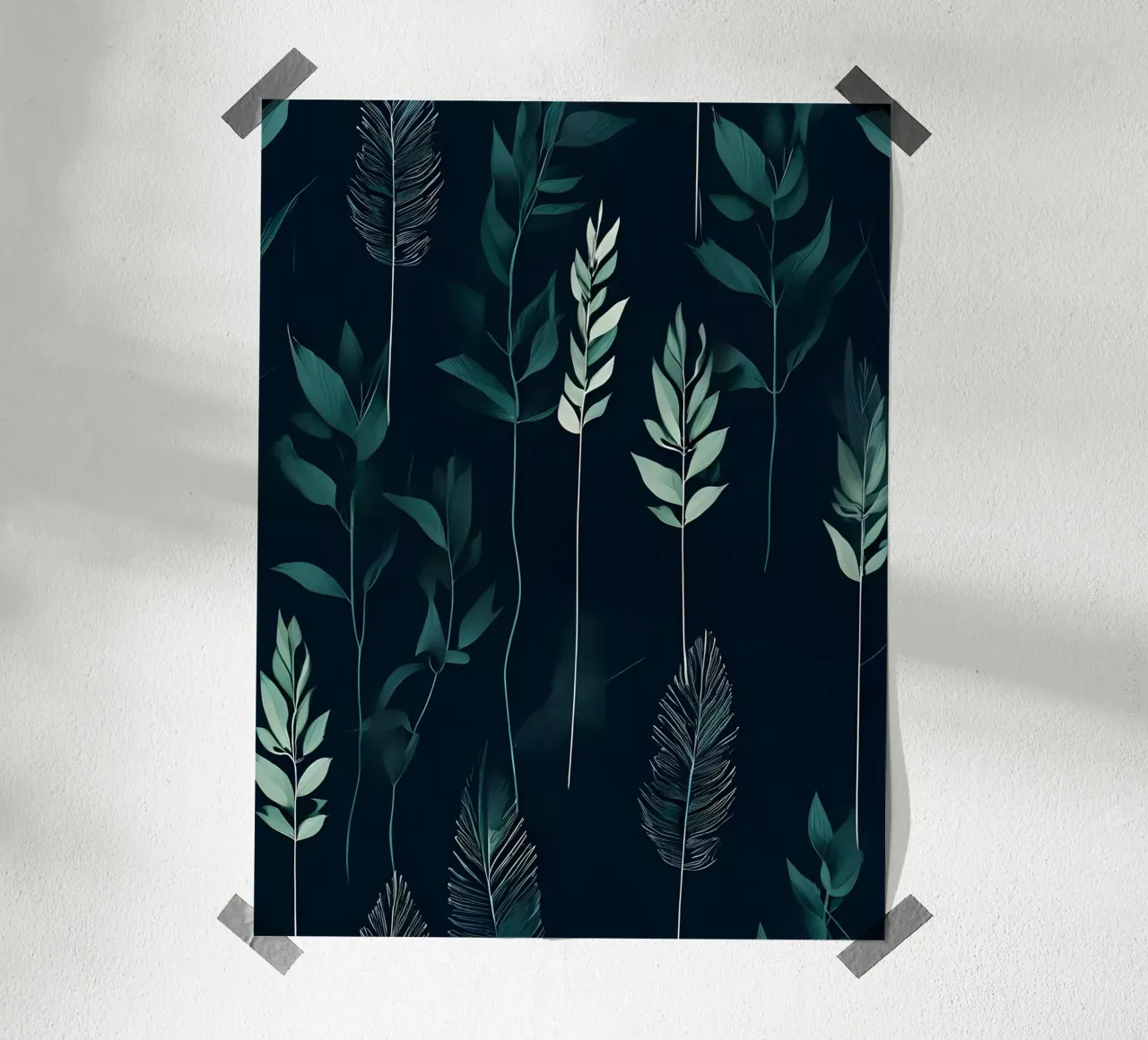 Giardino di mezzanotte poster da Artistic-shop
