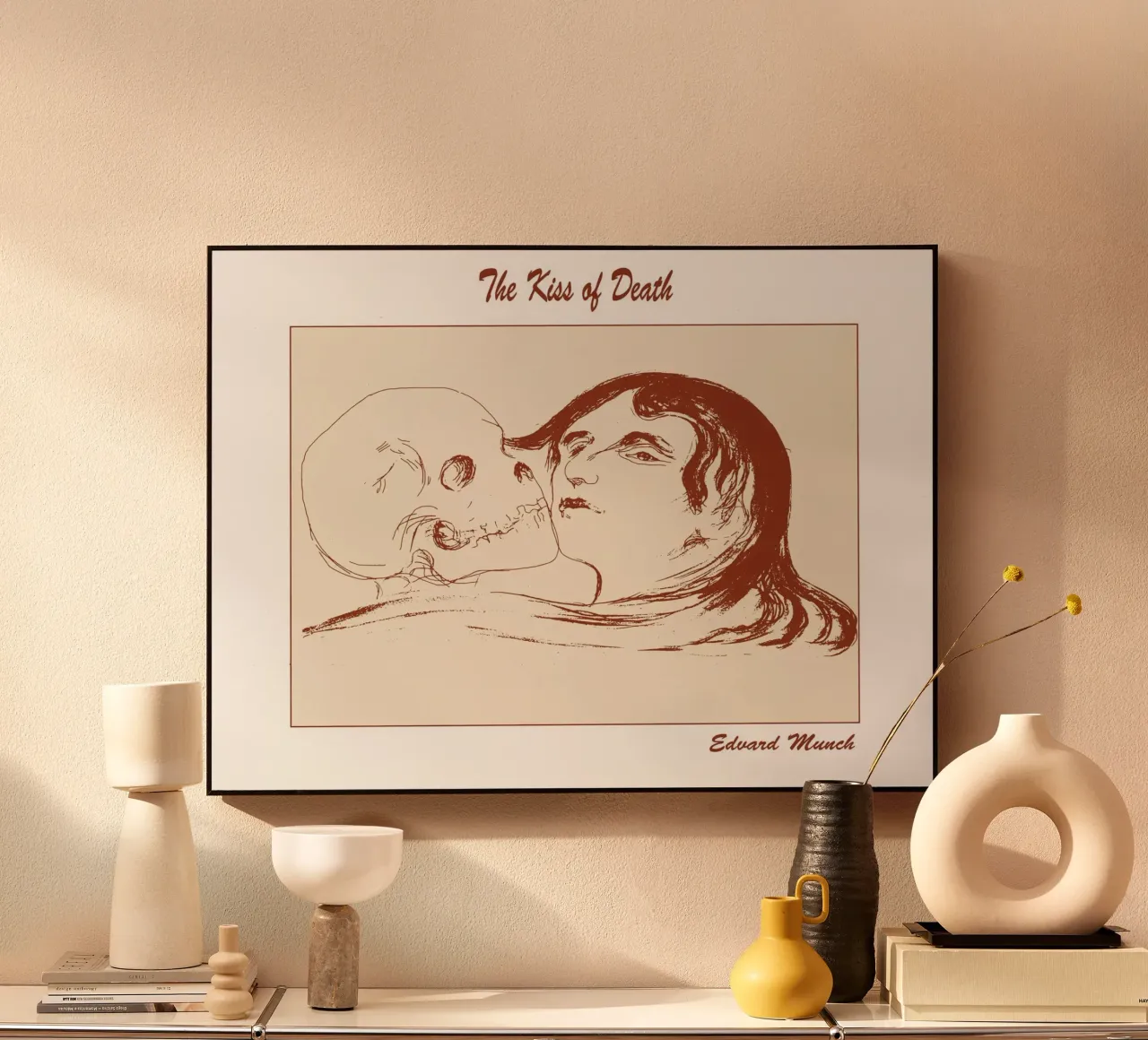 Il bacio della morte plexiglass da Doa Project