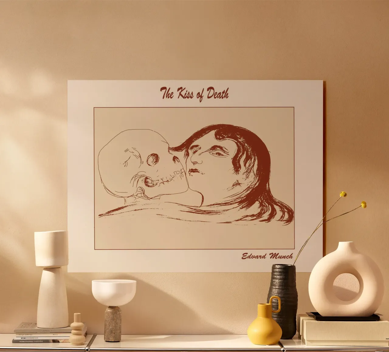 Il bacio della morte plexiglass da Doa Project