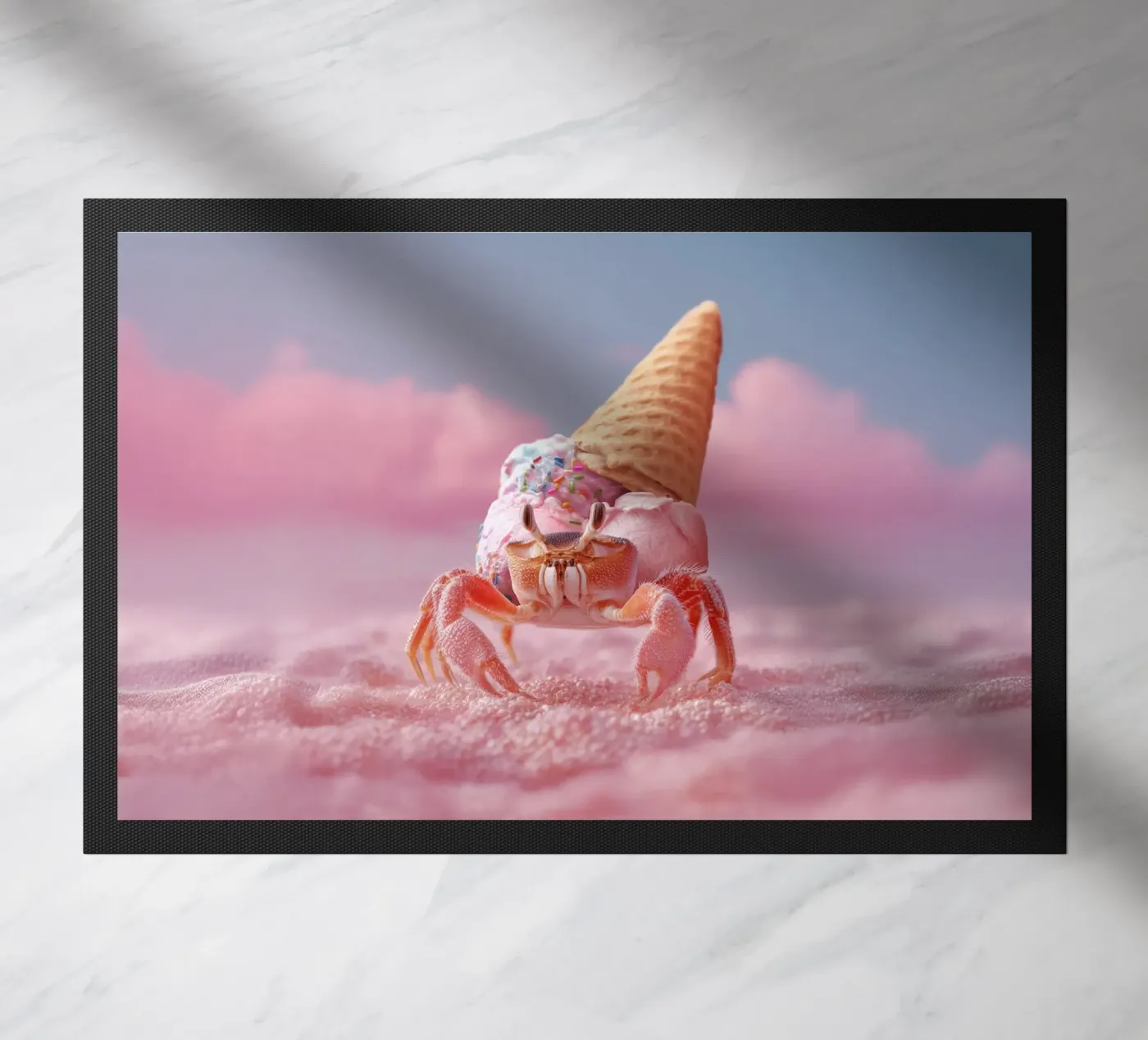 Eiskrabbe Fußmatte von 360brain
