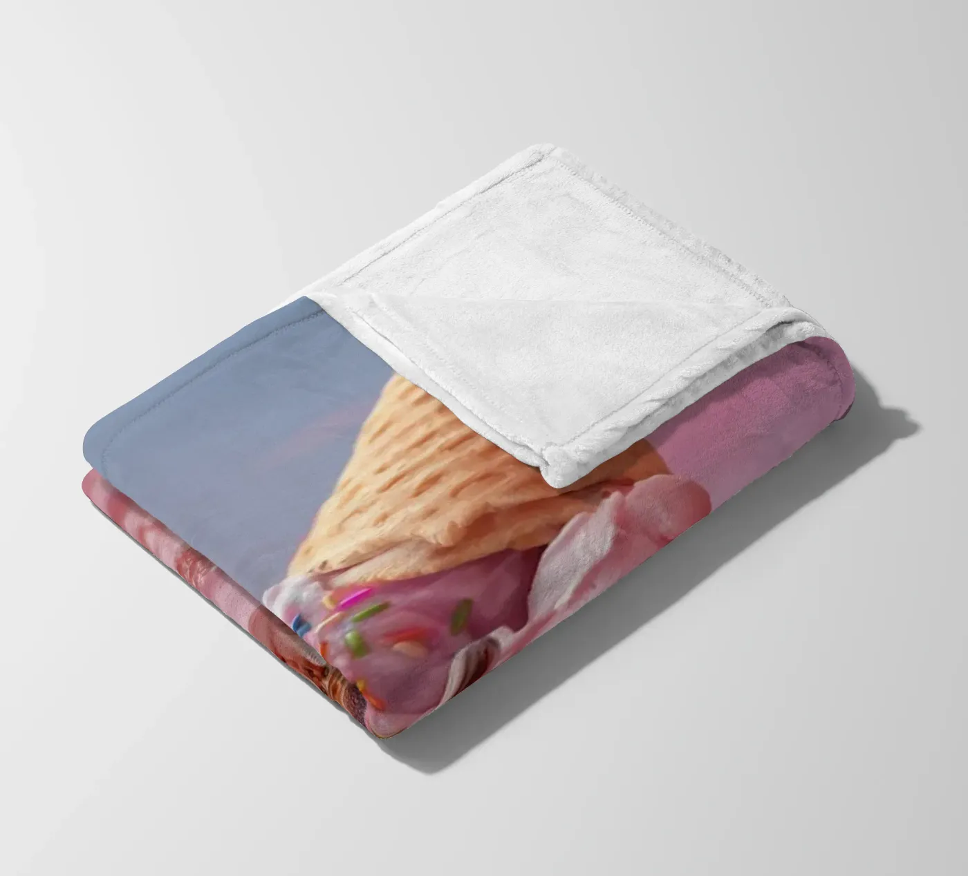 Eiskrabbe Fleecedecke von 360brain