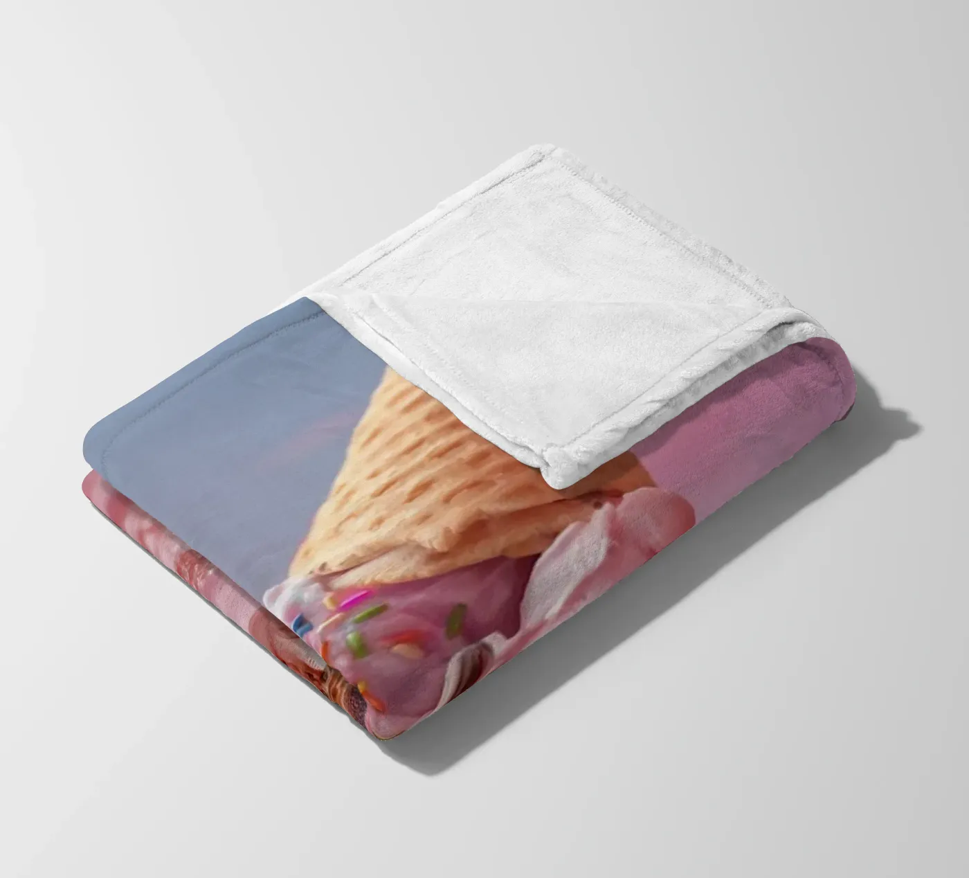 Eiskrabbe Fleecedecke von 360brain
