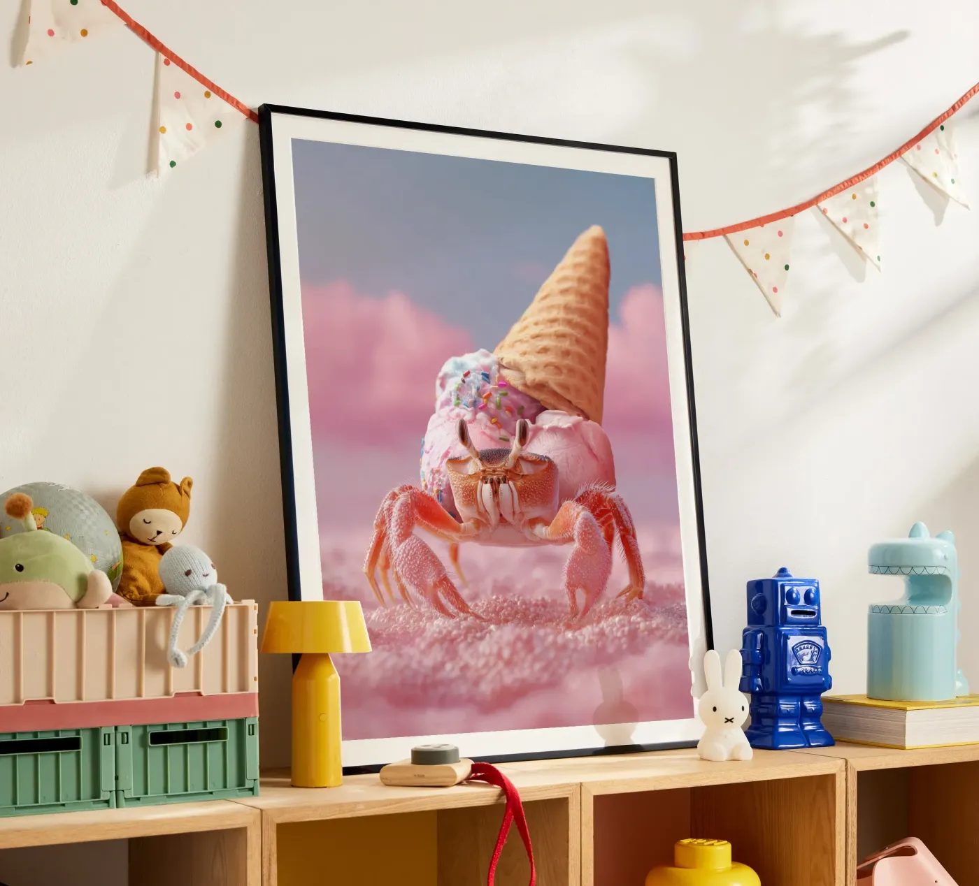 Eiskrabbe Poster von 360brain