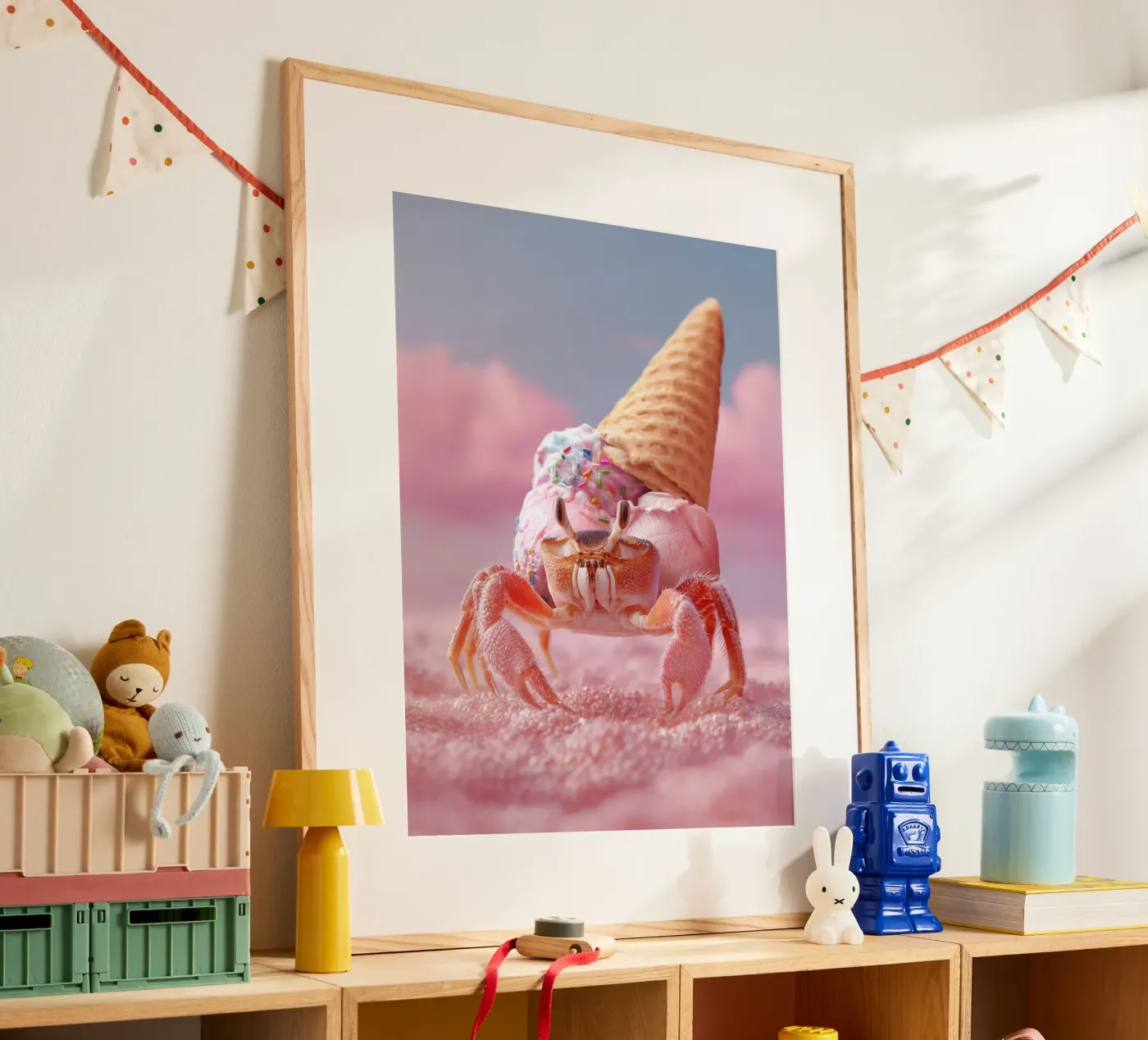 Eiskrabbe Poster von 360brain