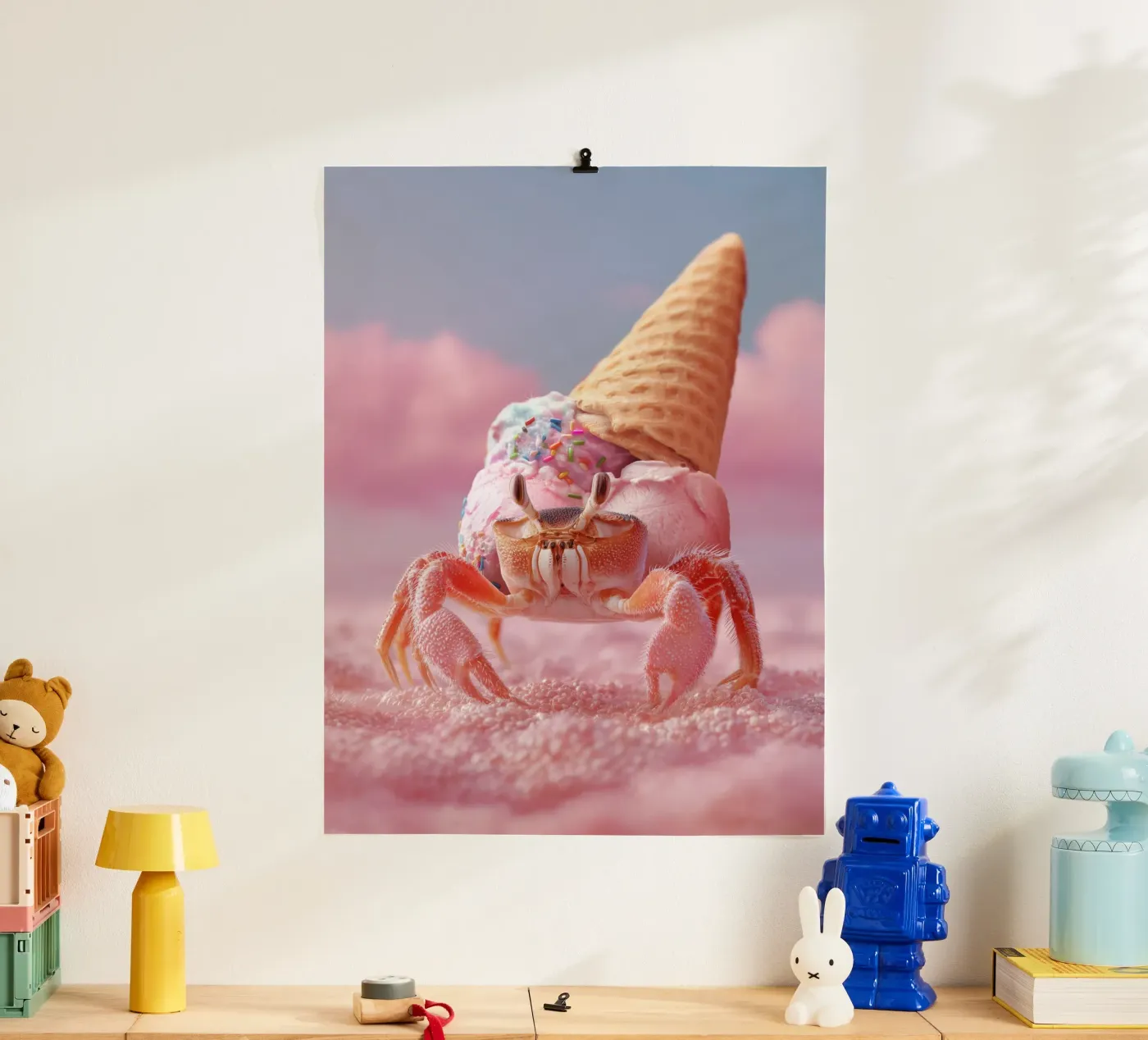Eiskrabbe Poster von 360brain