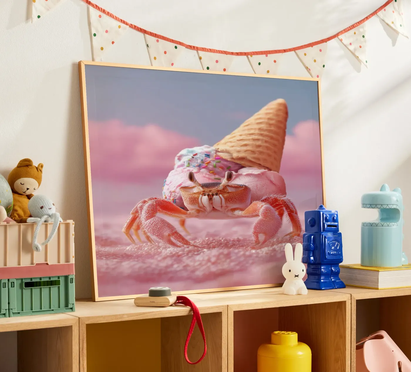 Eiskrabbe Poster von 360brain