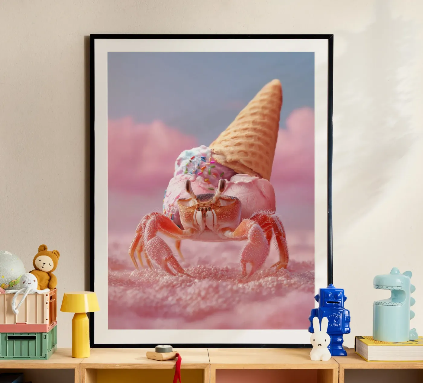 Eiskrabbe Poster von 360brain