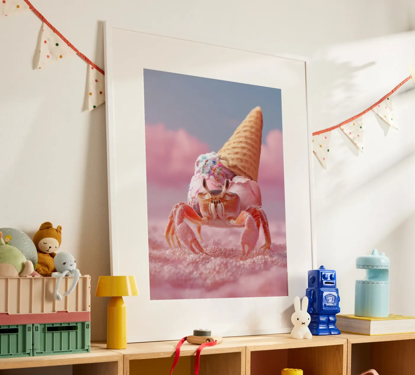 Eiskrabbe Poster von 360brain