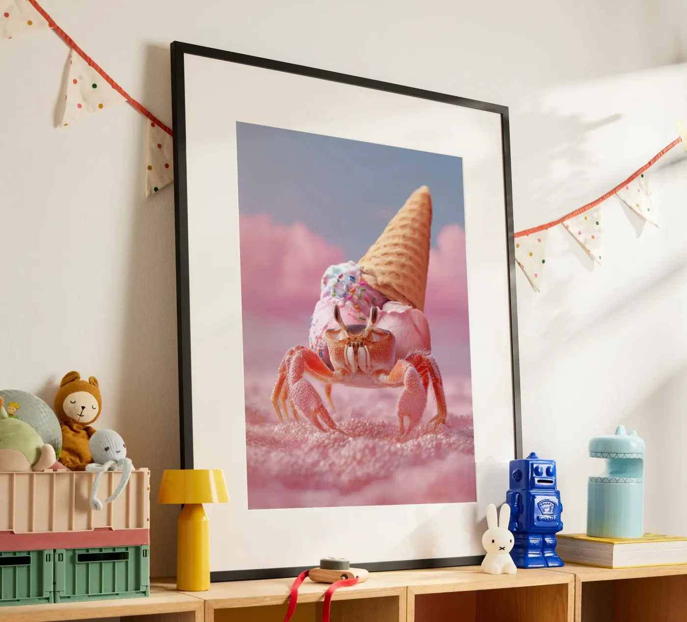 Eiskrabbe Poster von 360brain