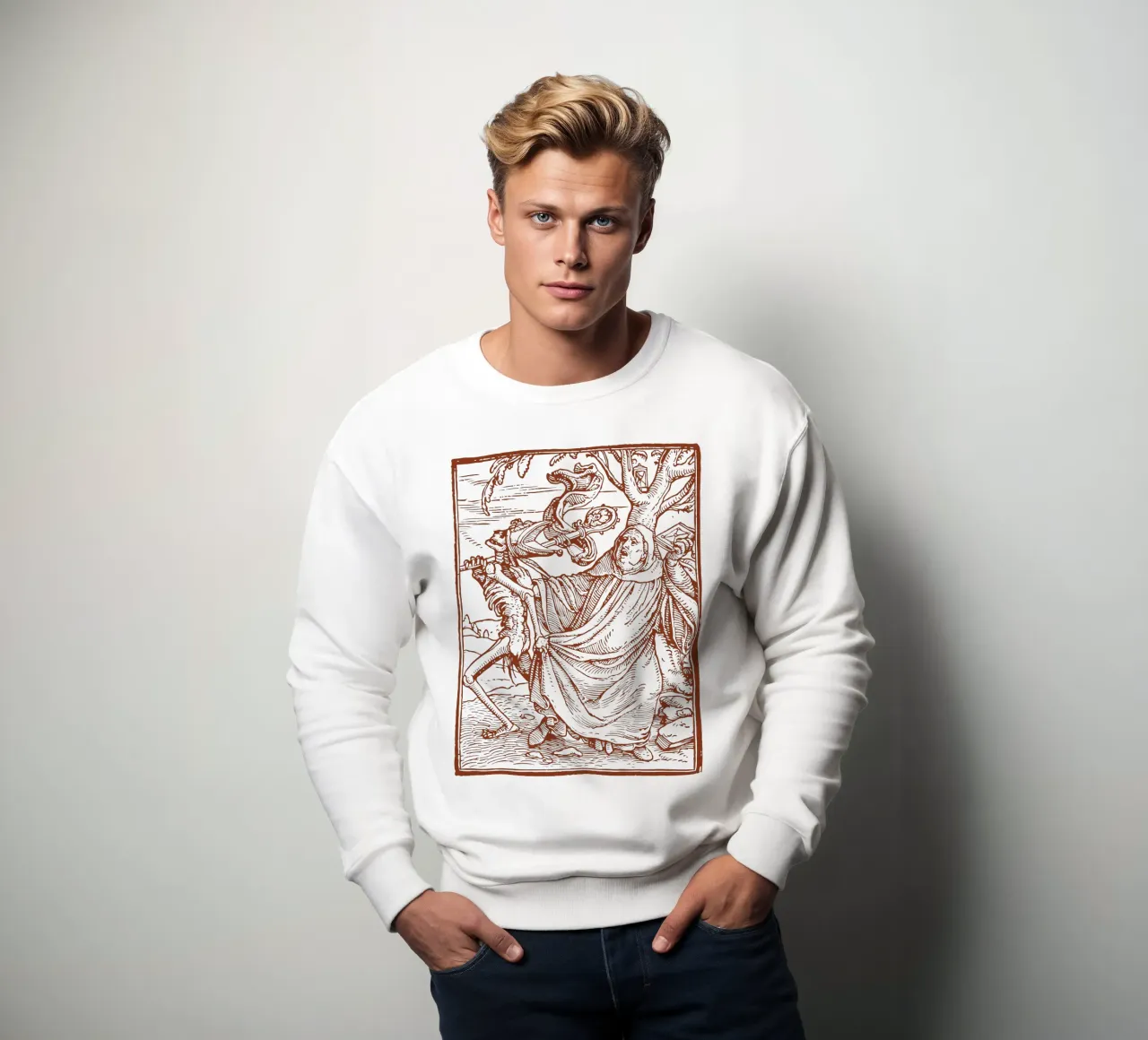 L'Abate felpa da Doa Project