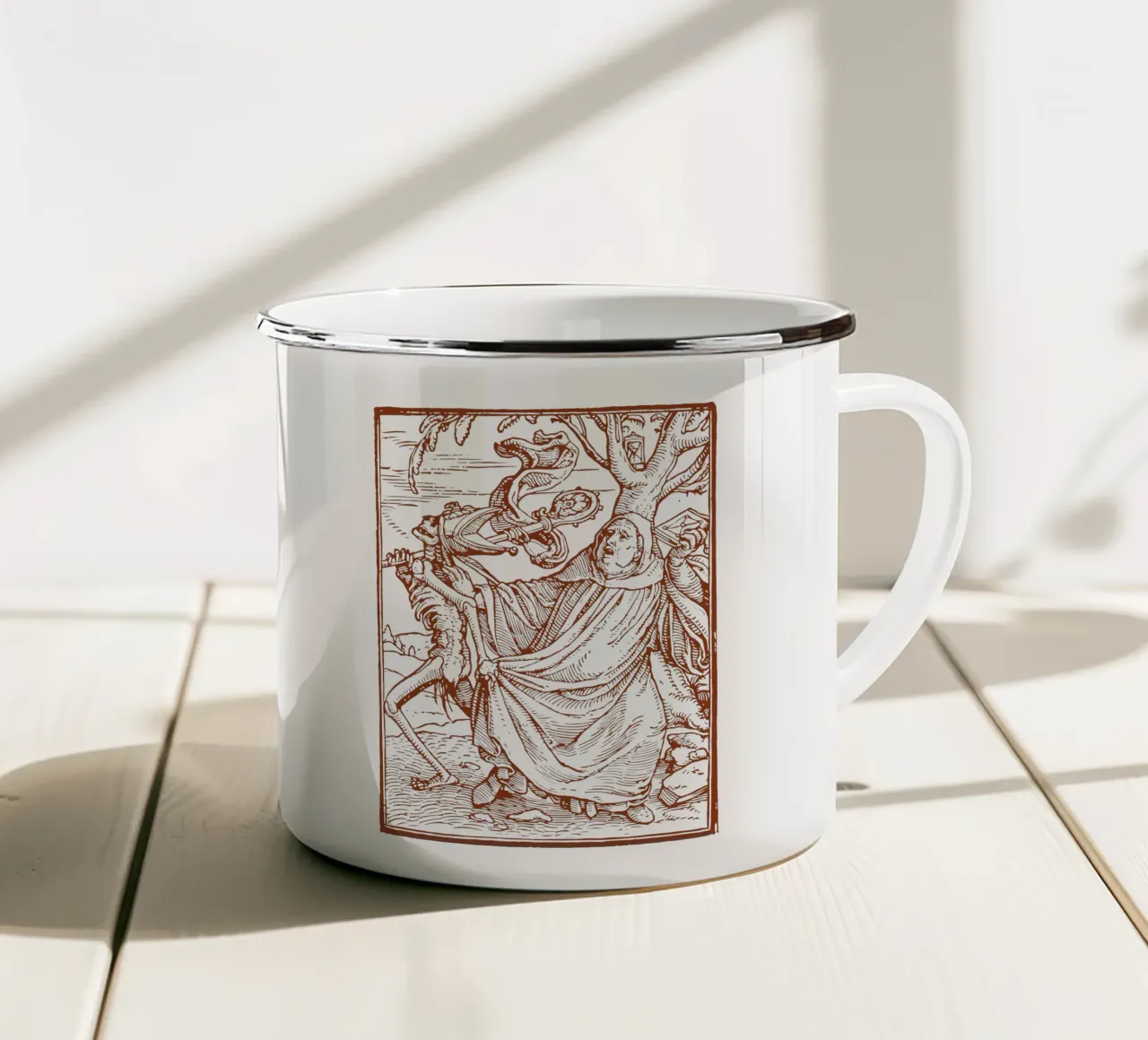 L'Abate tazza in smalto da Doa Project
