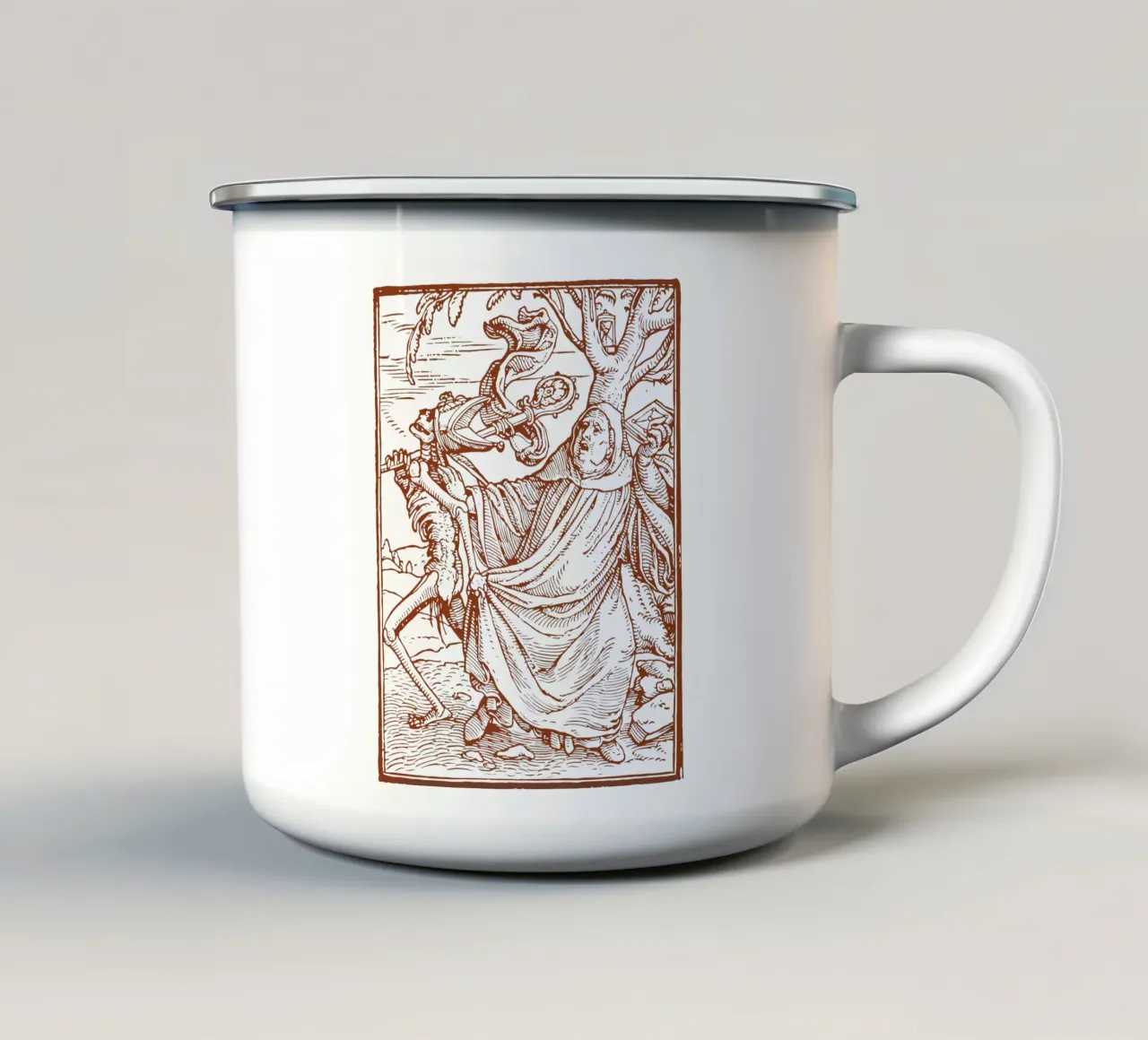 L'Abate tazza in smalto da Doa Project