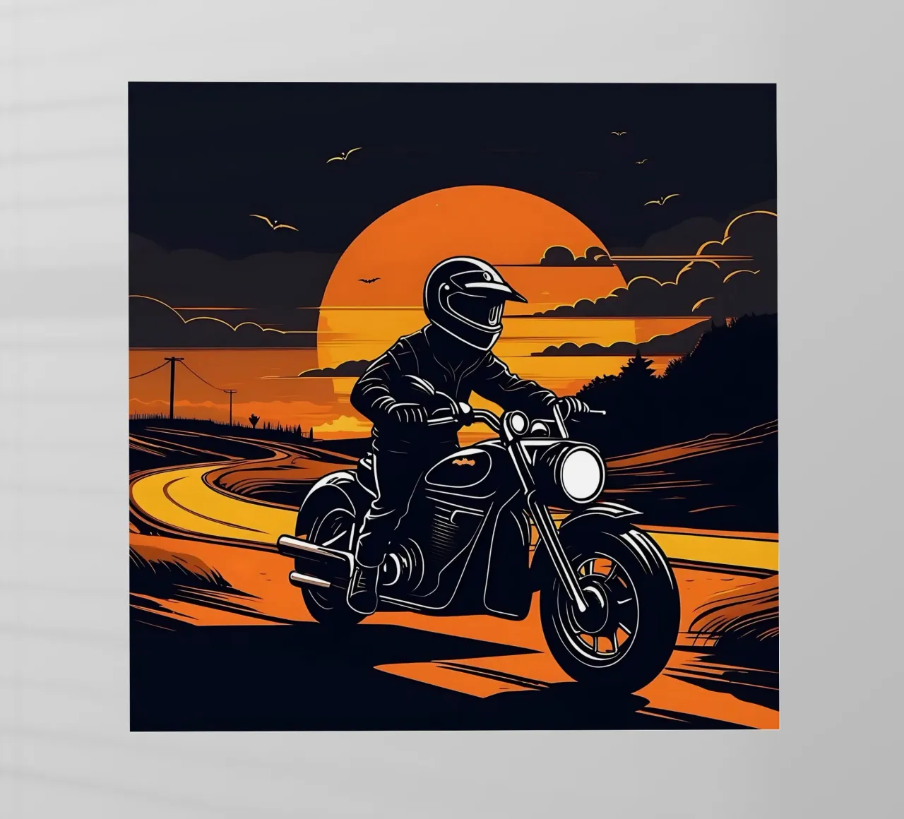 Motorrad_8 pellicola backlit da Fantasie & Mystikwelten by LK