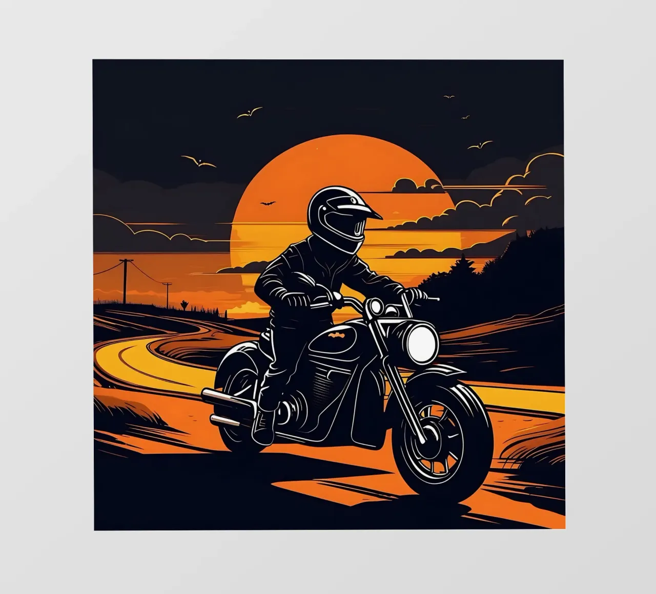 Motorrad_8 pellicola backlit da Fantasie & Mystikwelten by LK