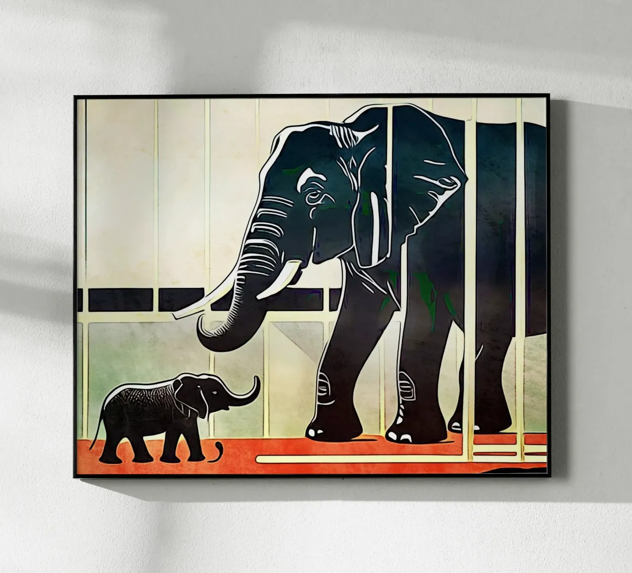 Elefanti plexiglass da ZAMART - PopArt