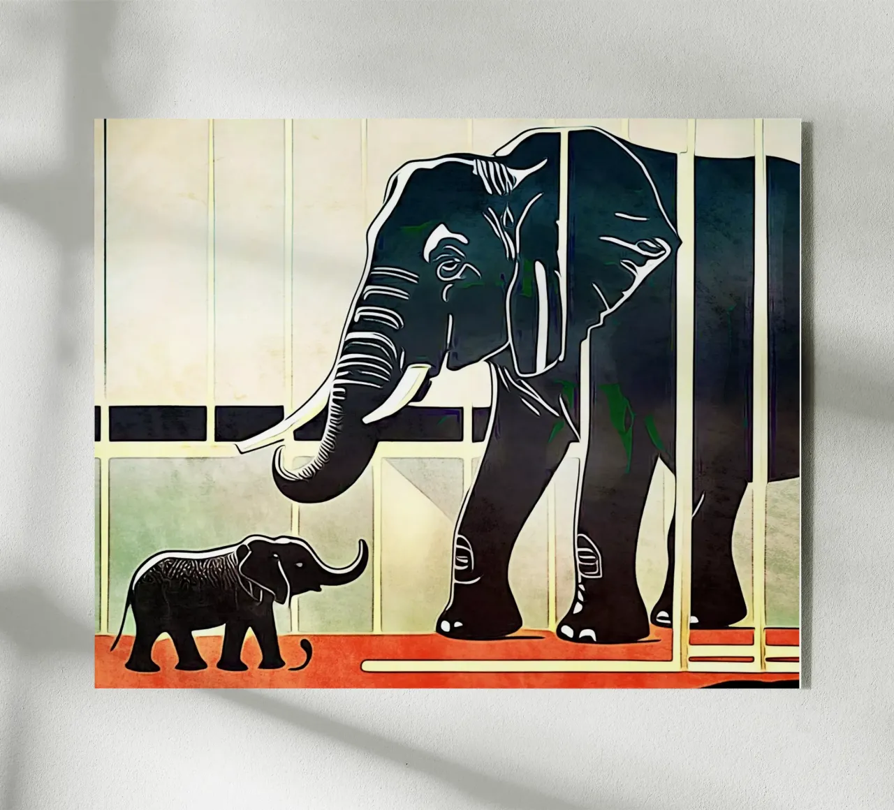 Elefanti plexiglass da ZAMART - PopArt