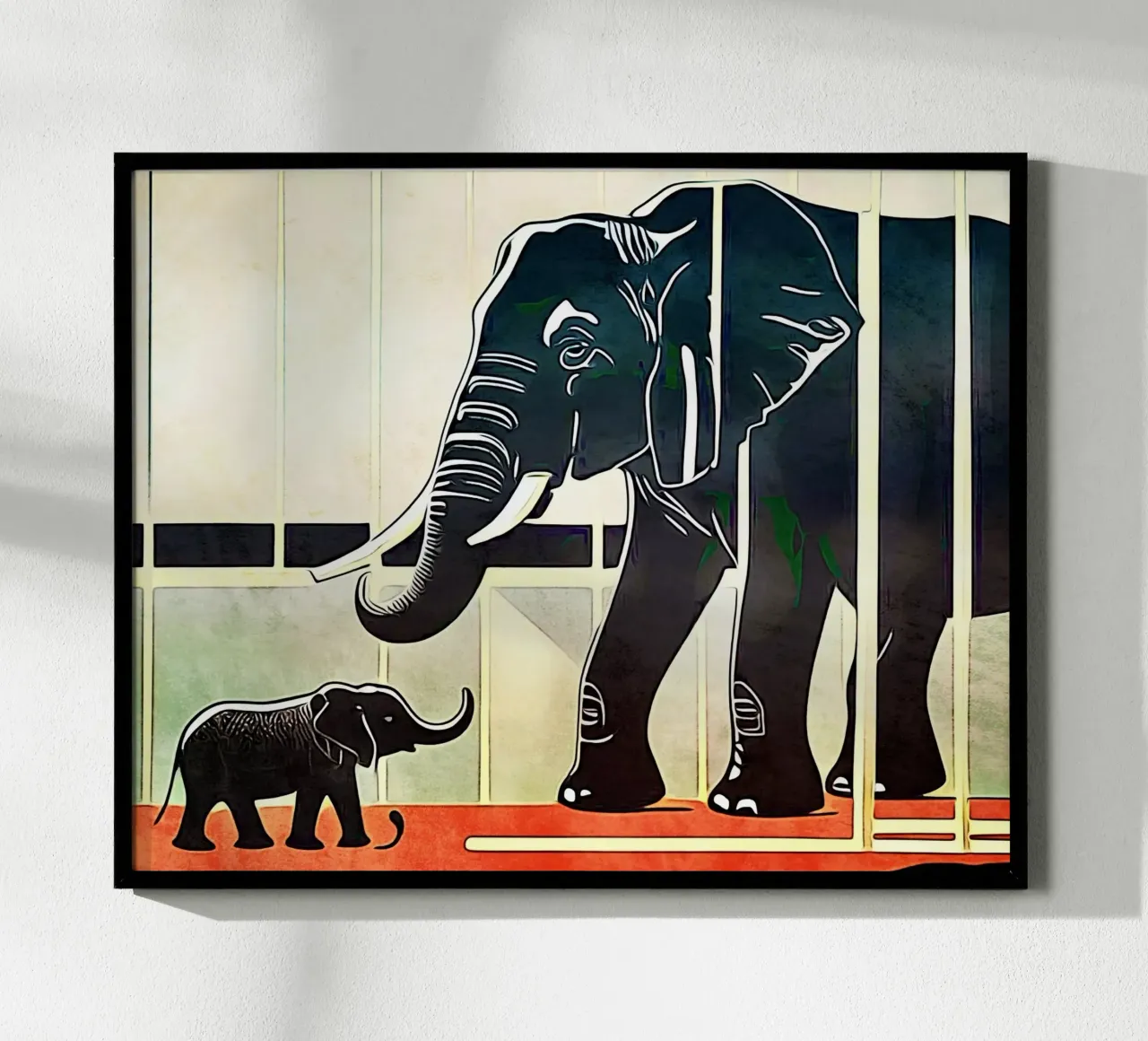 Elefanti poster da ZAMART - PopArt